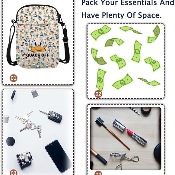 Funny Duck Lover Canvas Bag - Stylish, Durable, and Waterproof Gift for All - Picture 7 of 7